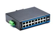 千兆2光16电管理型工业级交换机